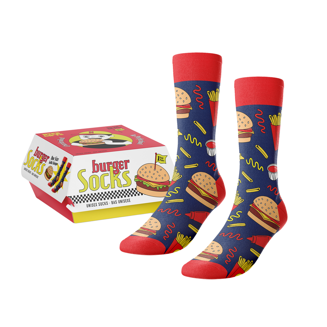 BURGERS & FRIES SOCKS