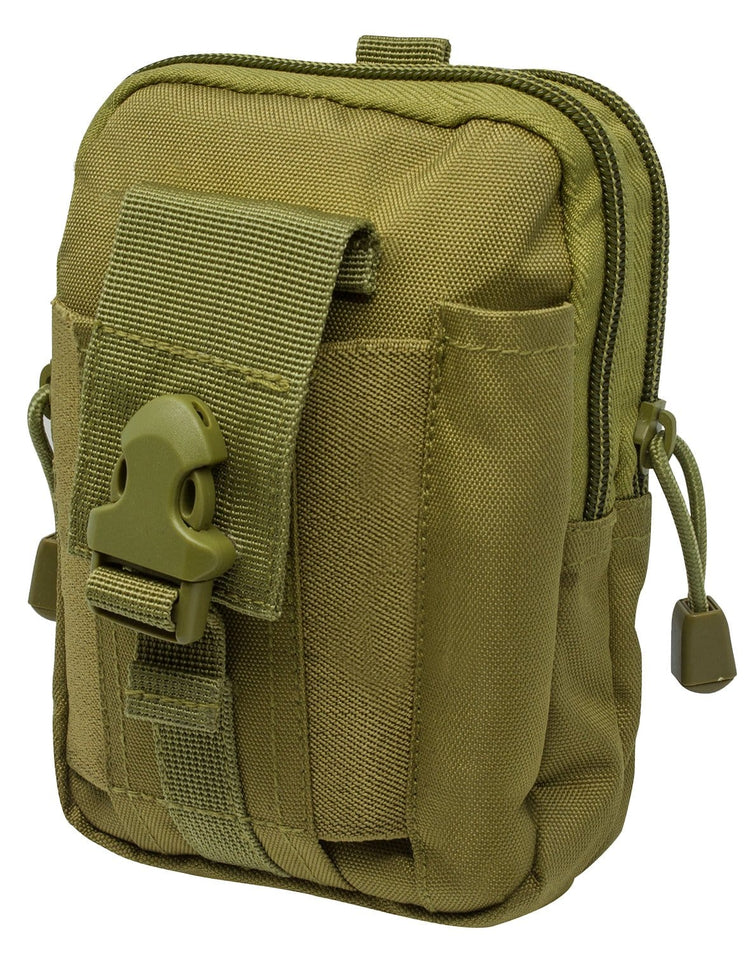 khaki pouch