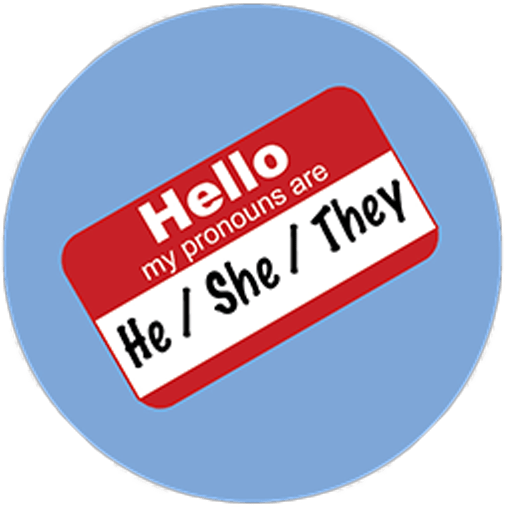 Pronoun Pin: He/She/They