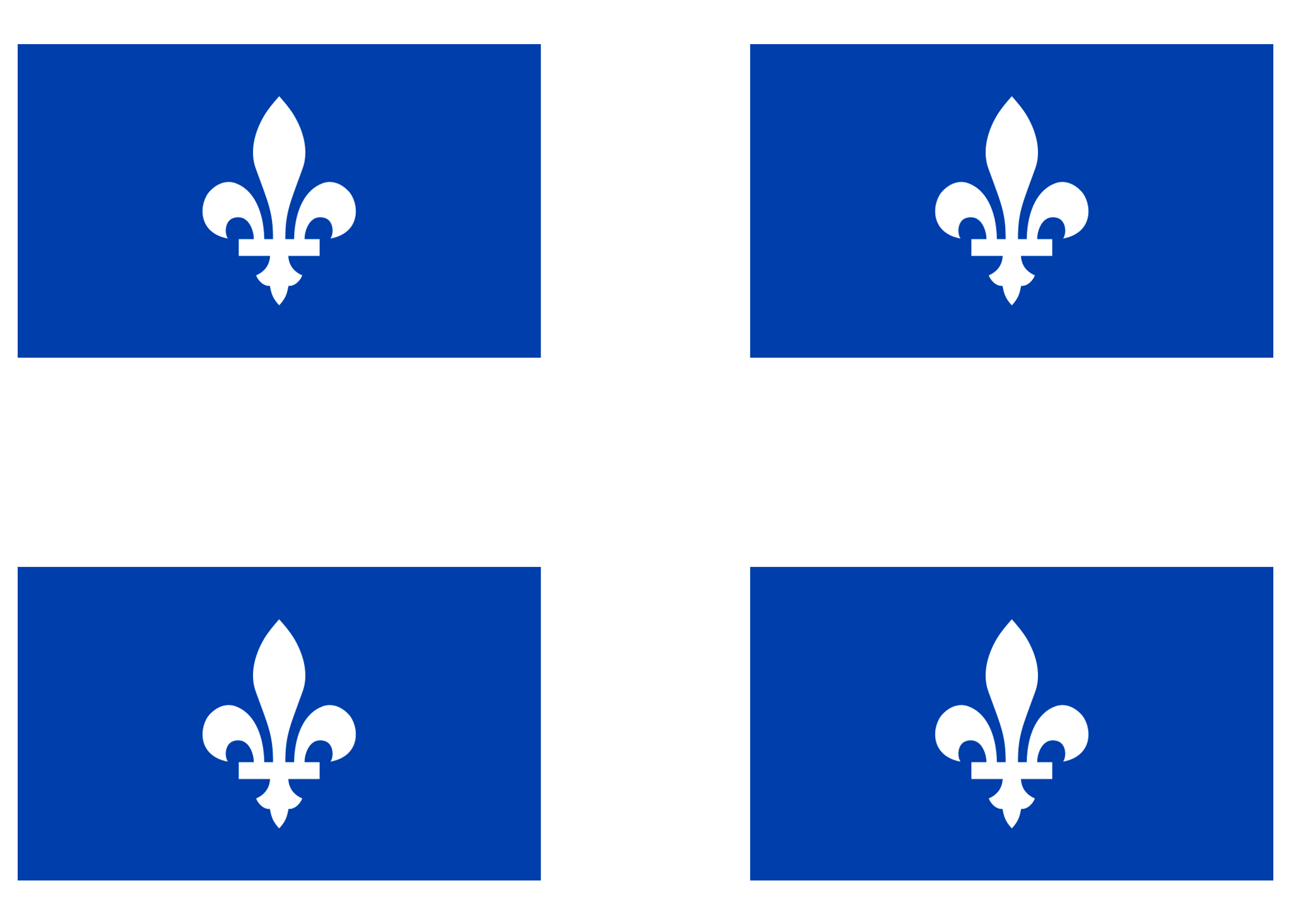 Quebec Flag